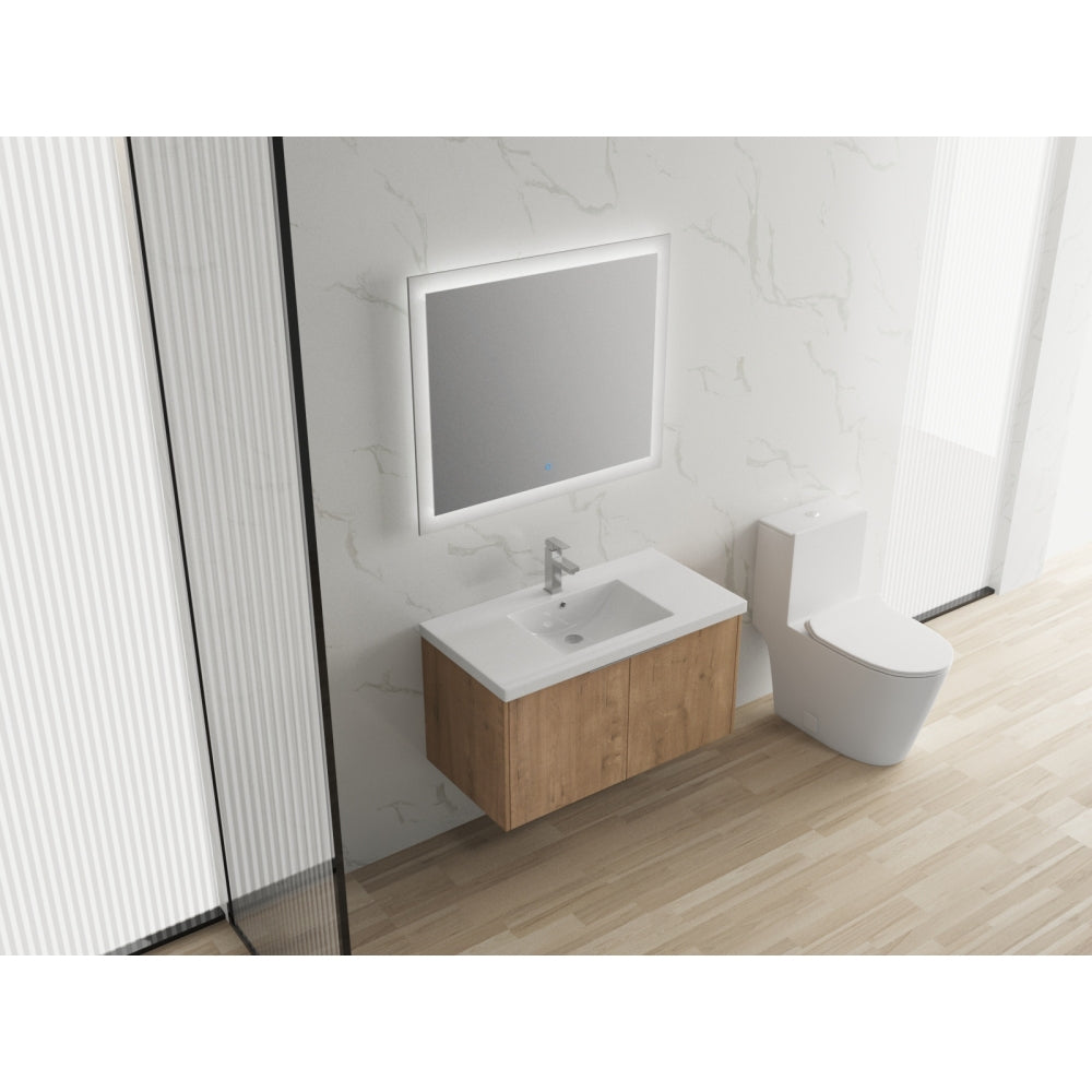 Modern Design 36 Inch Float Mounting Bathroom Vanity With Sink Soft Close Door,2 Doors-00636 IMO(KD-Packing)