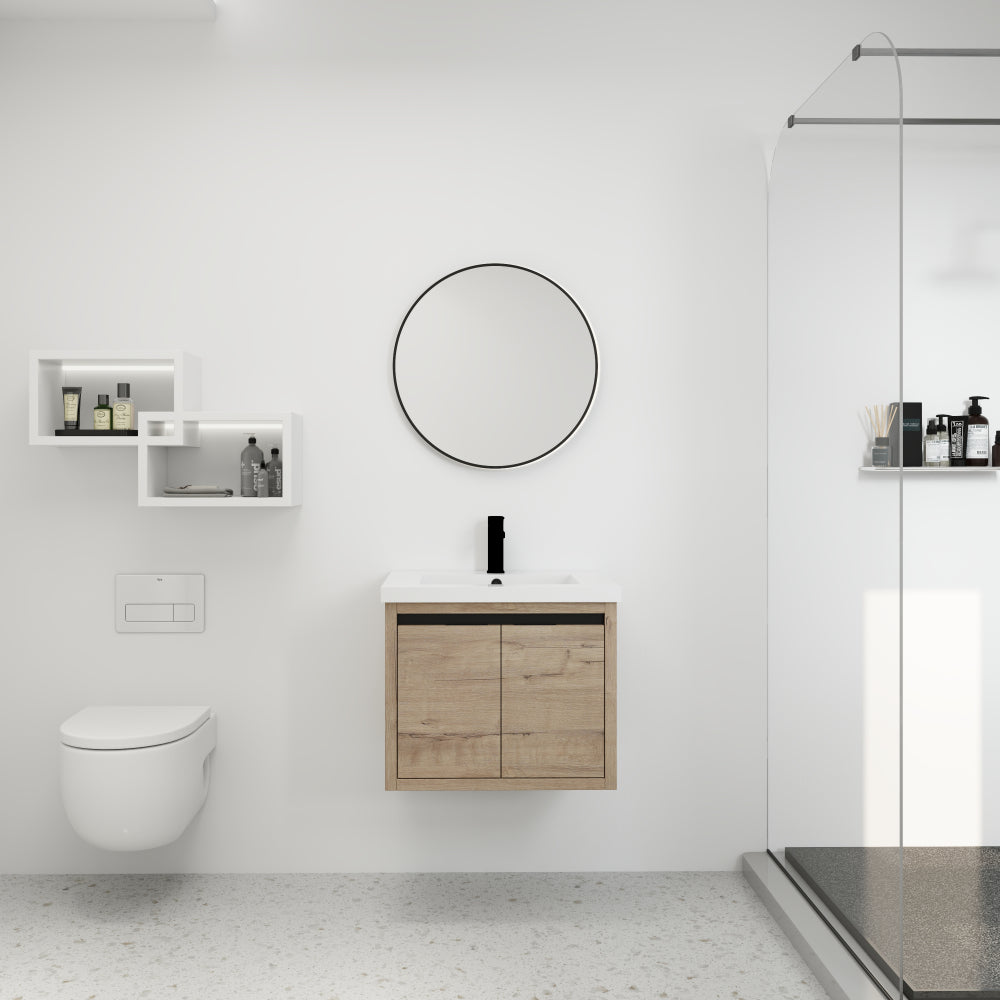 48 Inch Bathroom Cabinet With Sink,Soft Close Doors and Drawer,Float Mounting Design,48x18