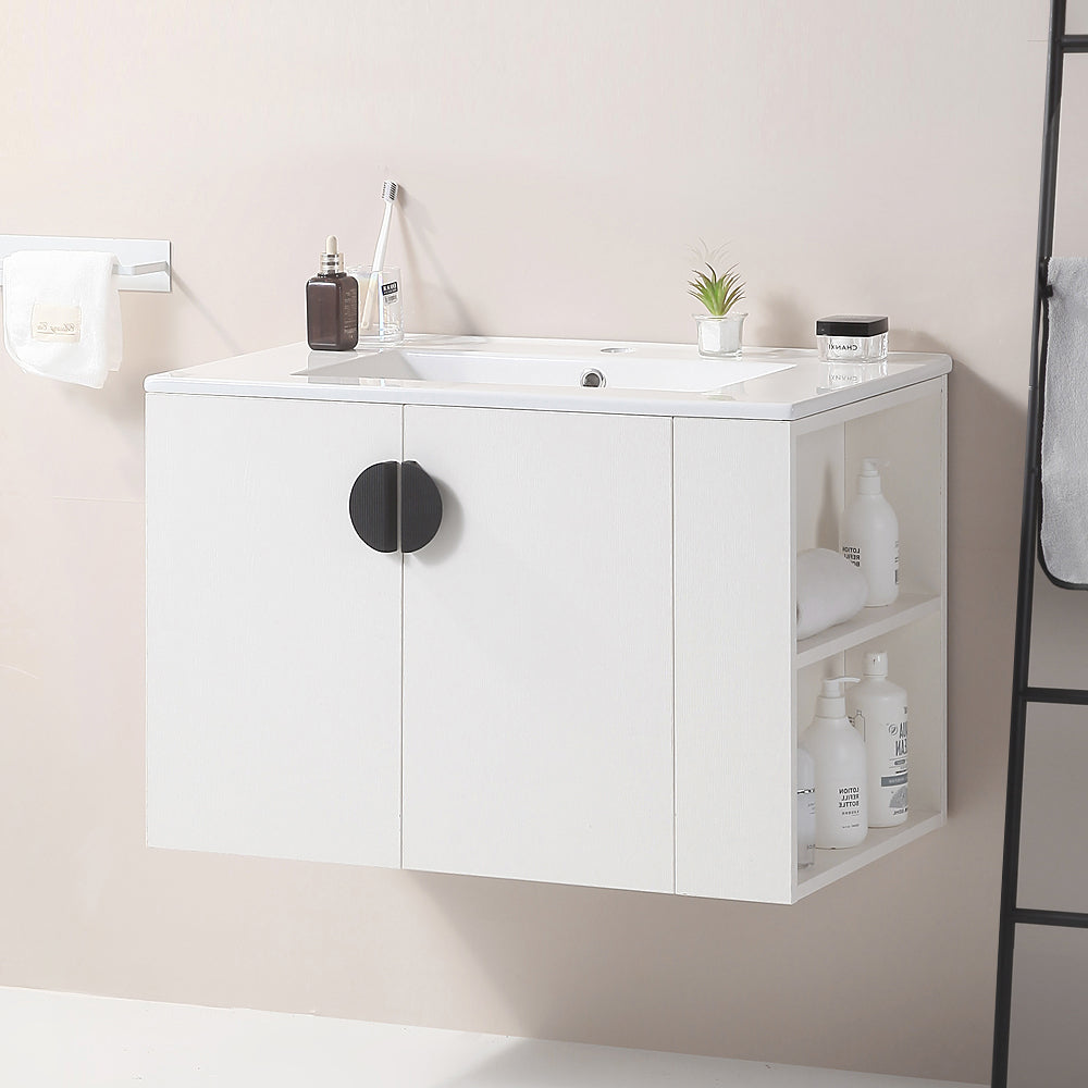30'' Bathroom Vanity.white(Without ceramic basin)