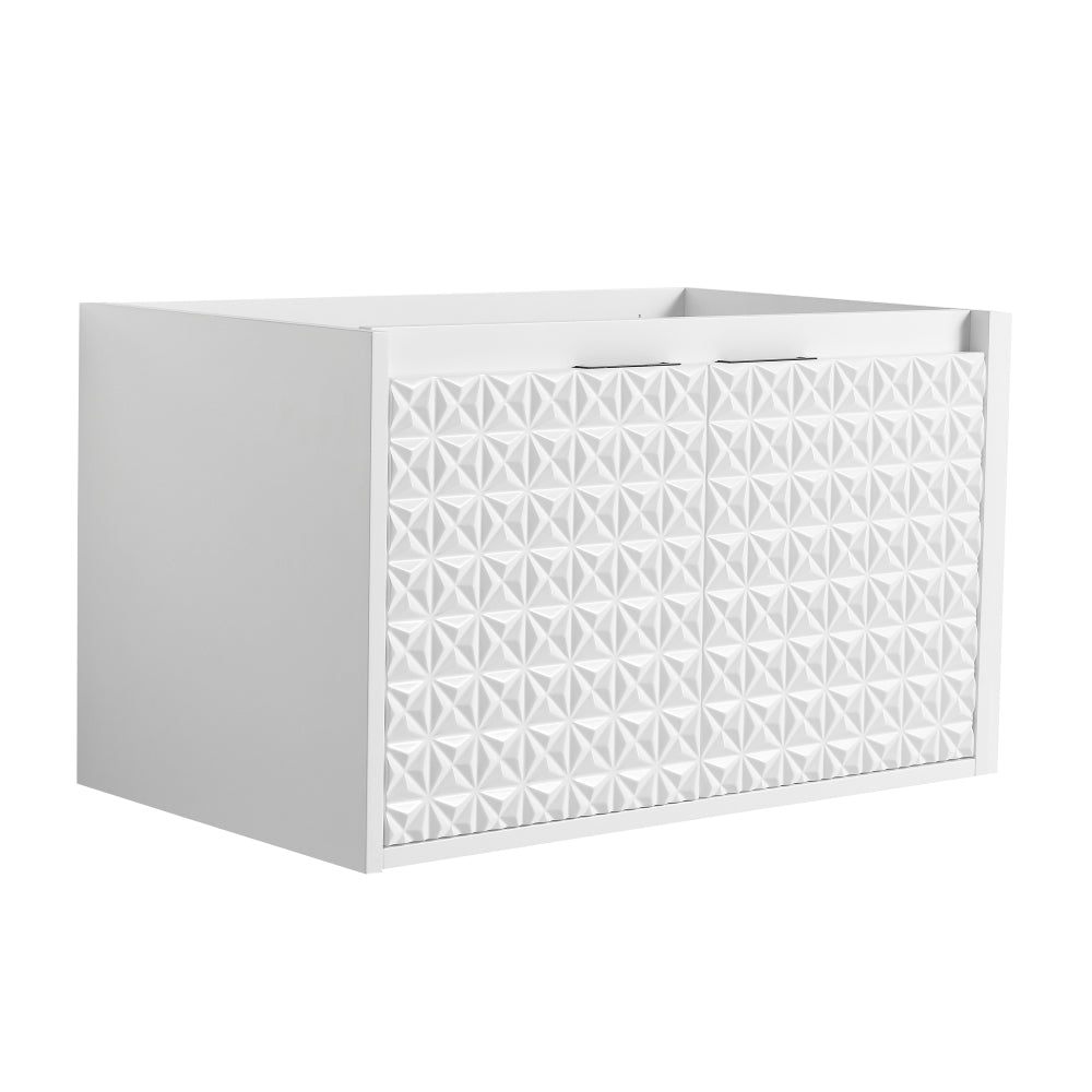 30 Inch Soft Close Doors Bathroom Vanity, For Small Bathroom (Excluding Sink)