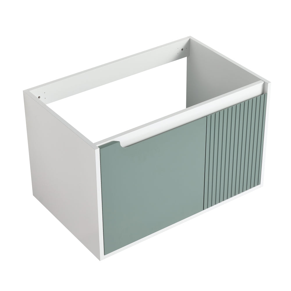36'' Floating Wall-Mounted Bathroom Vanity & Soft-Close Cabinet Door(Only Vanity ,without Basin)