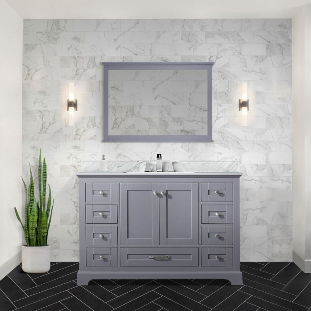 Navy Blue Single Bath Vanity 48 in. W x 22 in. D
