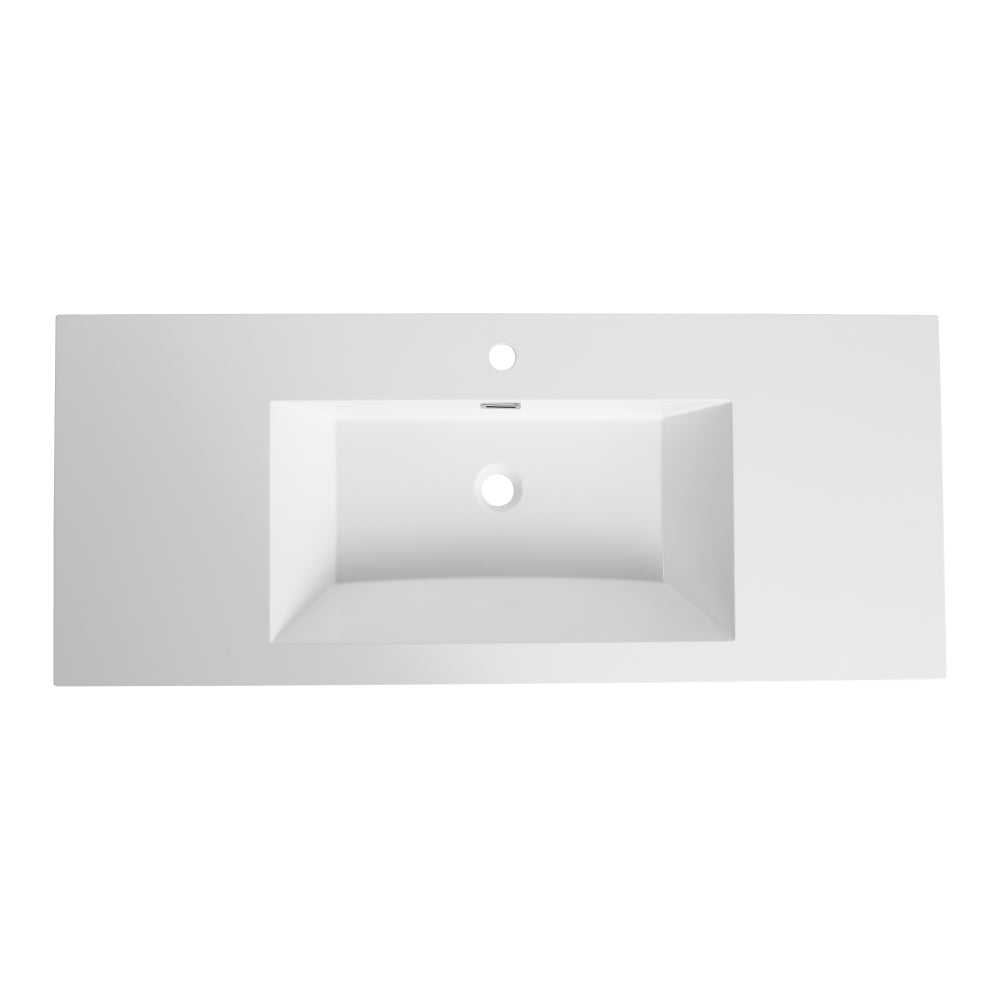 48" Bathroom Resin Sink