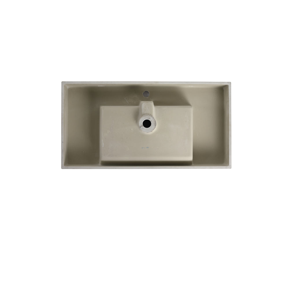 36" Resin basin For Bathroom Vanity,Vanity Top only