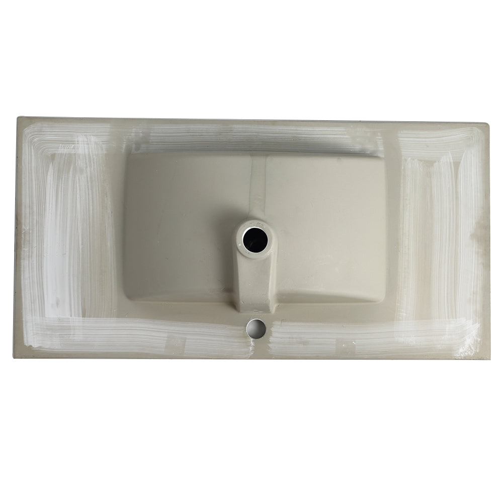 36 Inch Ceramic Sink For Bathroom Vanity,Top sink only