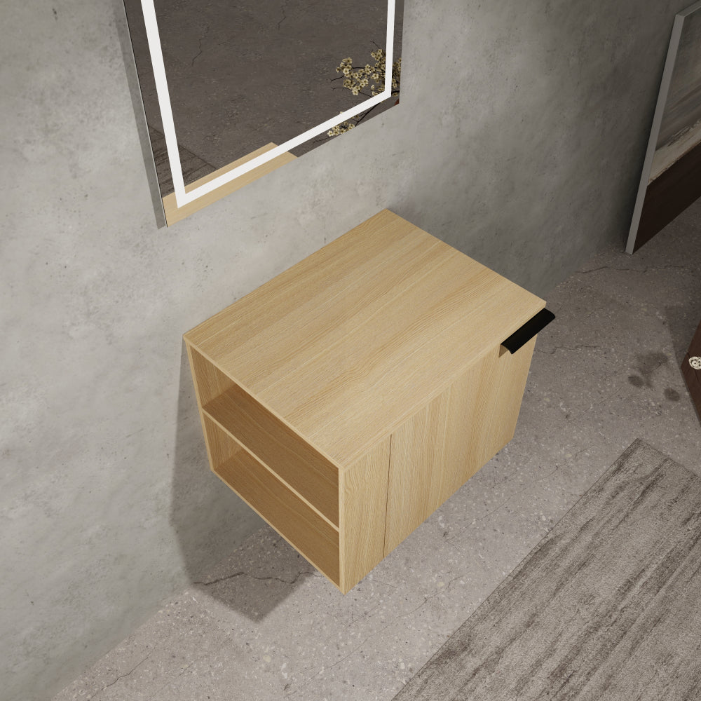 24 "Bathroom Vanity Sink Combo for big Space,Modern Bathroom Cabinet Cabinet combination, Bathroom Sink Cabinet Set without sink, Oak(composable)