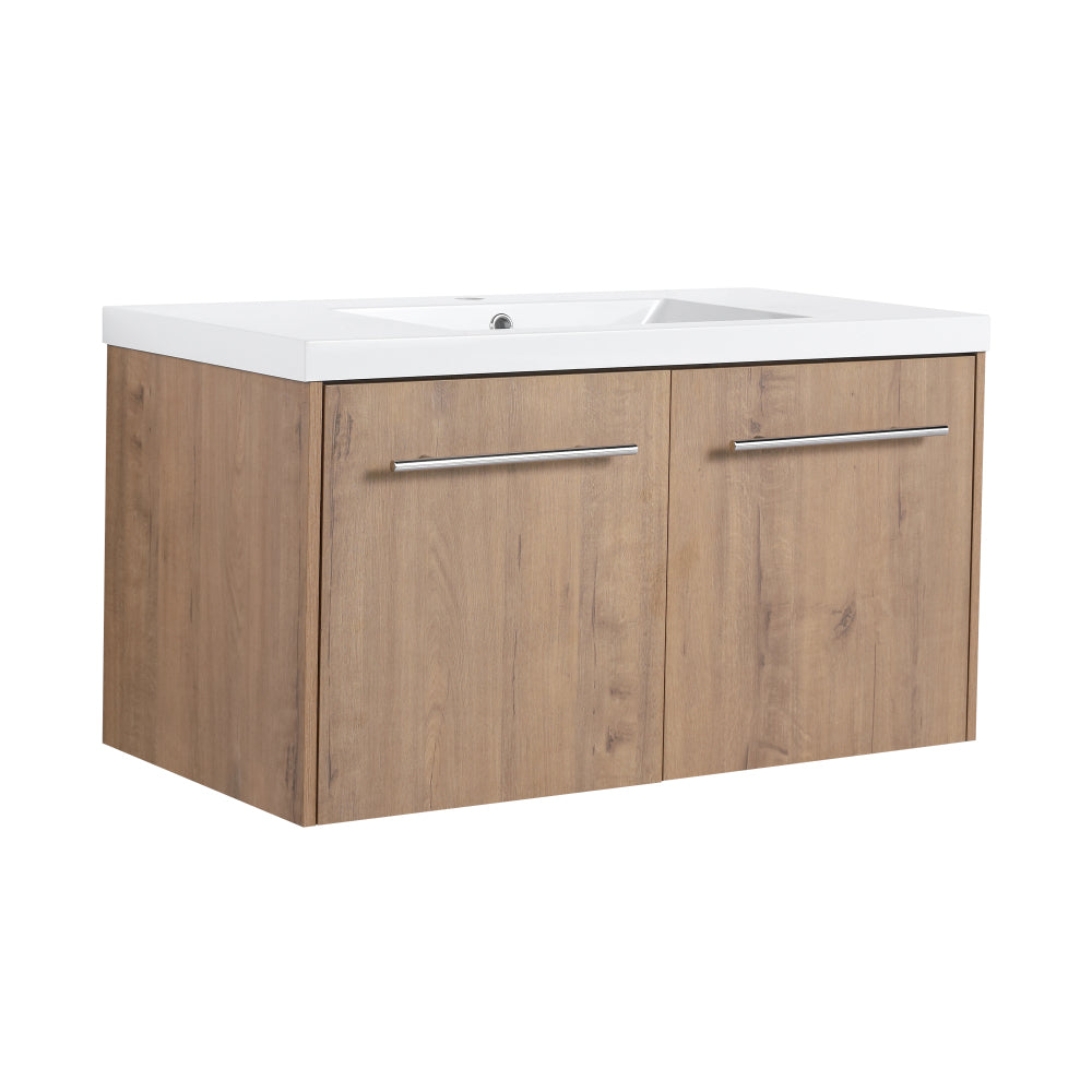 24 Inch Bathroom Cabinet With Sink,Soft Close Doors,Float Mounting Design, For Small Bathroom,(KD-Packing)