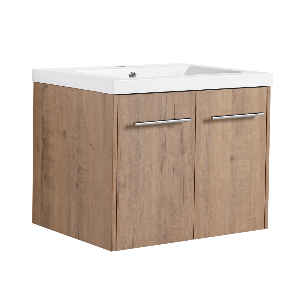 24 Inch Bathroom Cabinet With Sink,Soft Close Doors,Float Mounting Design, For Small Bathroom,(KD-Packing)