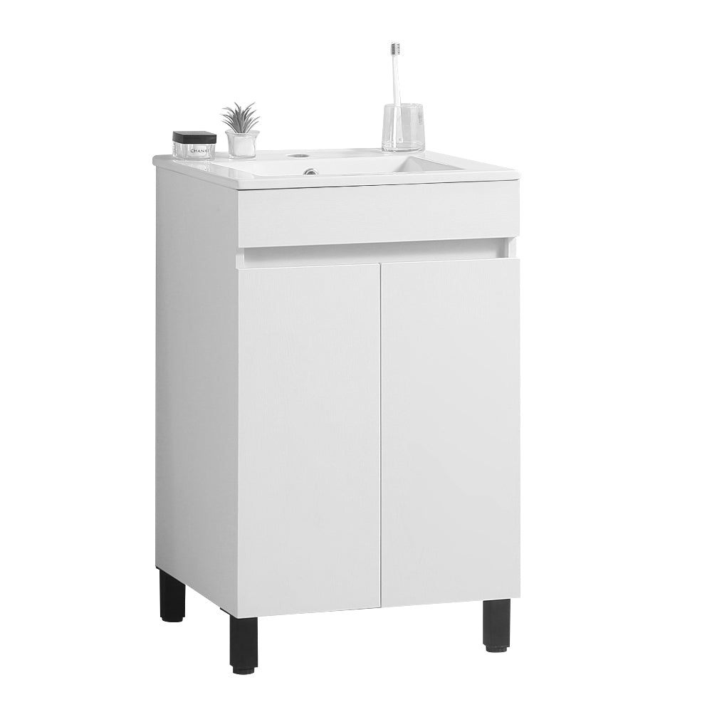 20''Bathroom Vanity white (Without ceramic basin)