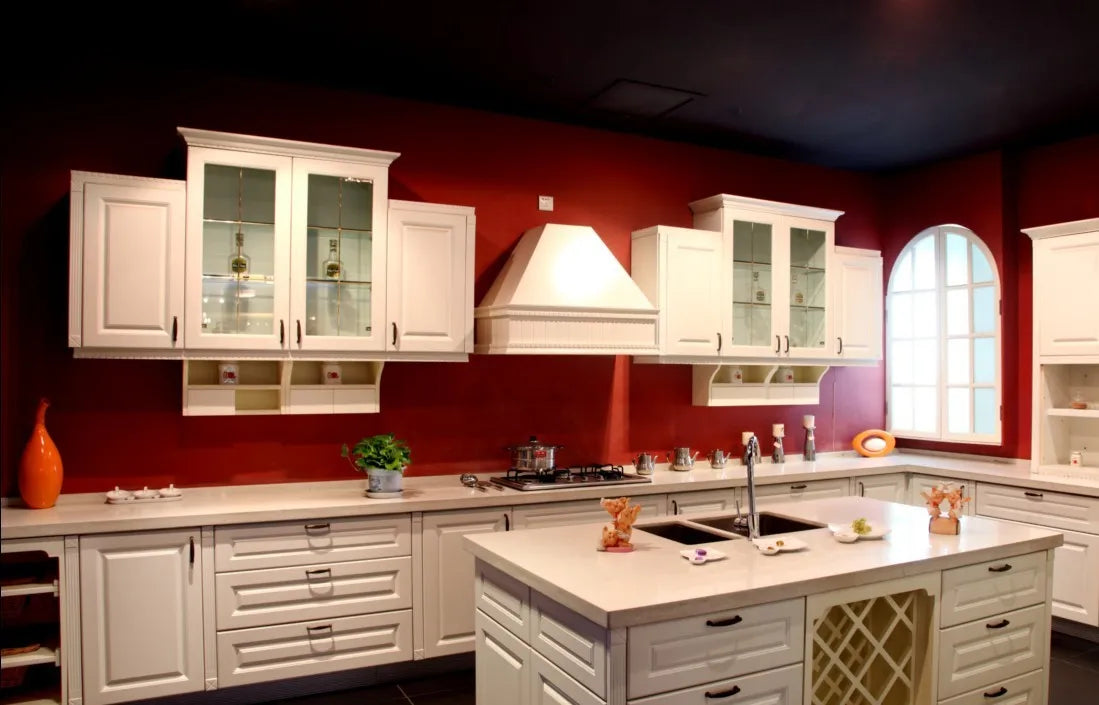 kitchen cabinet new modern modular kitchen cabinet high-end luxury gray pet kitchen cabinet with cost-effective kitchen cabinet