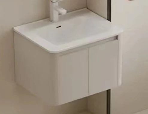 High Quality Wholesale Price Light Emitting Diode Mirror Bathroom Vanity Modern American Single Sink Washbasin Bathroom Cabinet