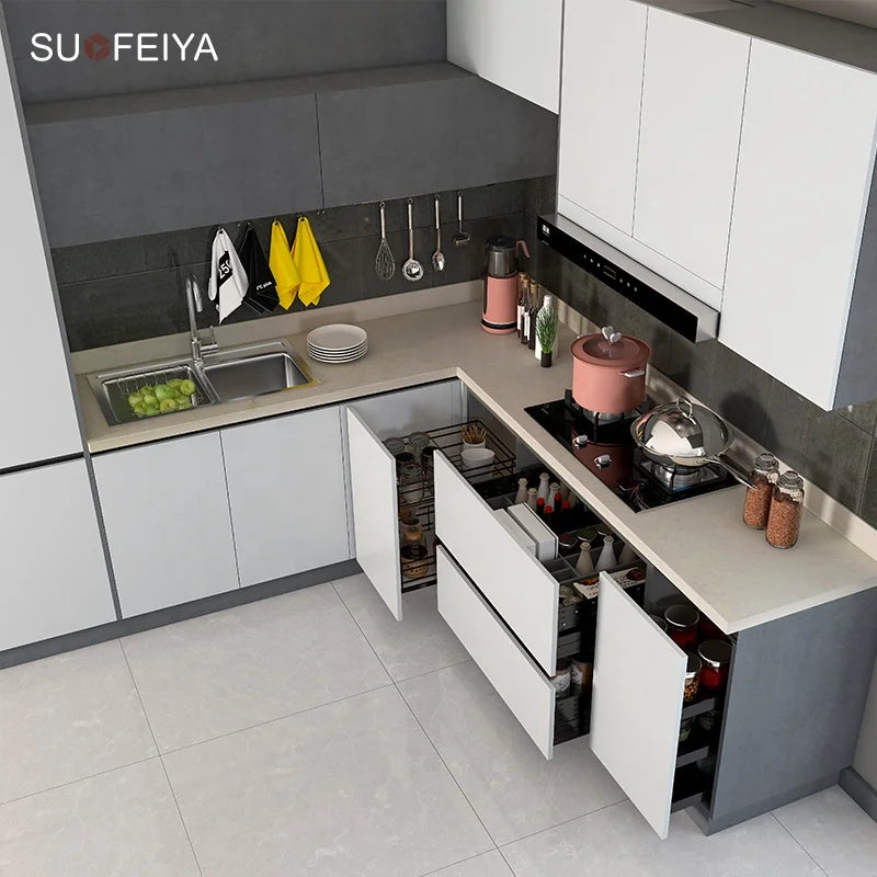 Kitchen cabinet factory price full set kitchen cabinet furniture set modern custom cabinet design