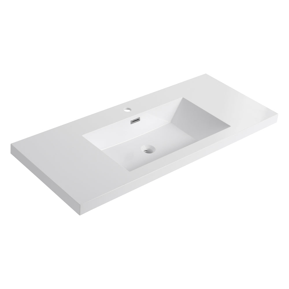48" Bathroom Resin Sink