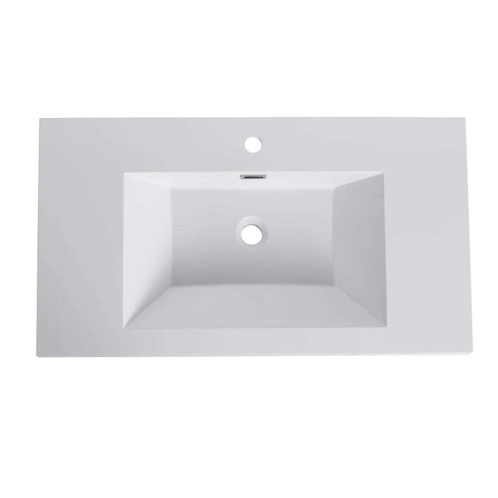 36" Bathroom Resin Sink