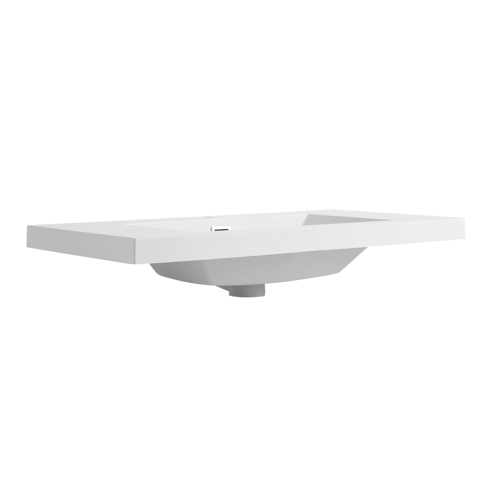 36" Bathroom Resin Sink