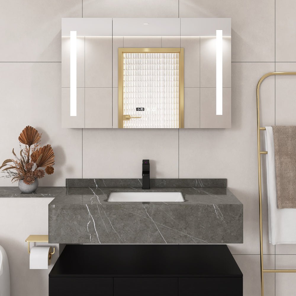 16 inch Under-mount Ceramic Rectangle Bathroom Vanity Sink, Under-mount Sink Rectangular with Concealed Overflow 16" x 11" Vessel Sink with Template DIY install Rectrangle White Ceramic