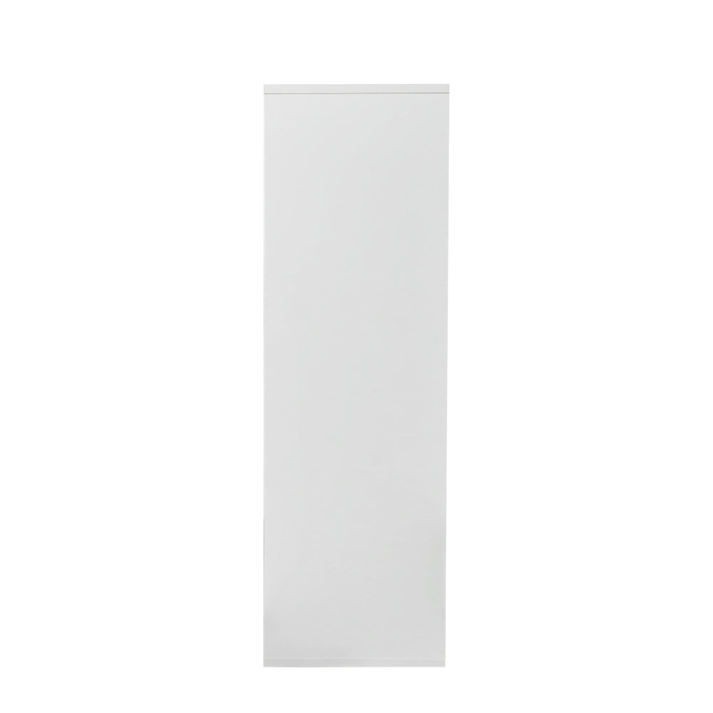 Bathroom Mirror Cabinet - Two Door Wall Cabinet Bathroom Vanity Mirror Cabinet with Facial Tissues Slot and Multifunctional Storage Area