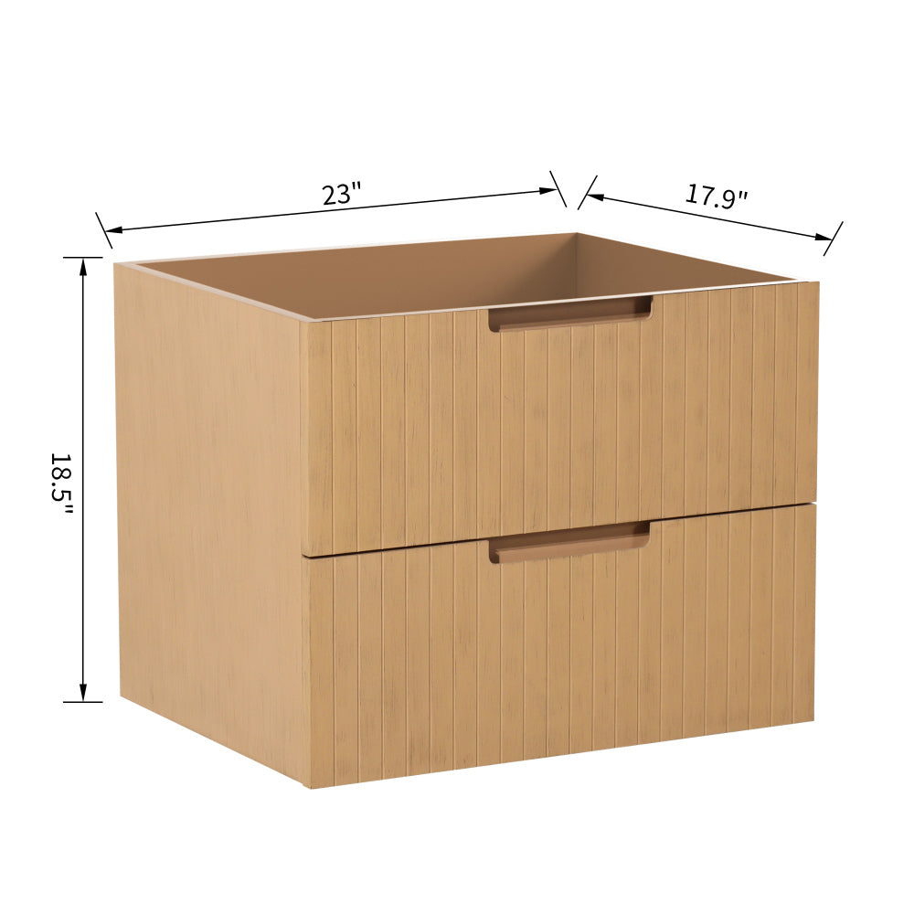 Melamine cabinet HK2301-24-YE bathroom Cabinet