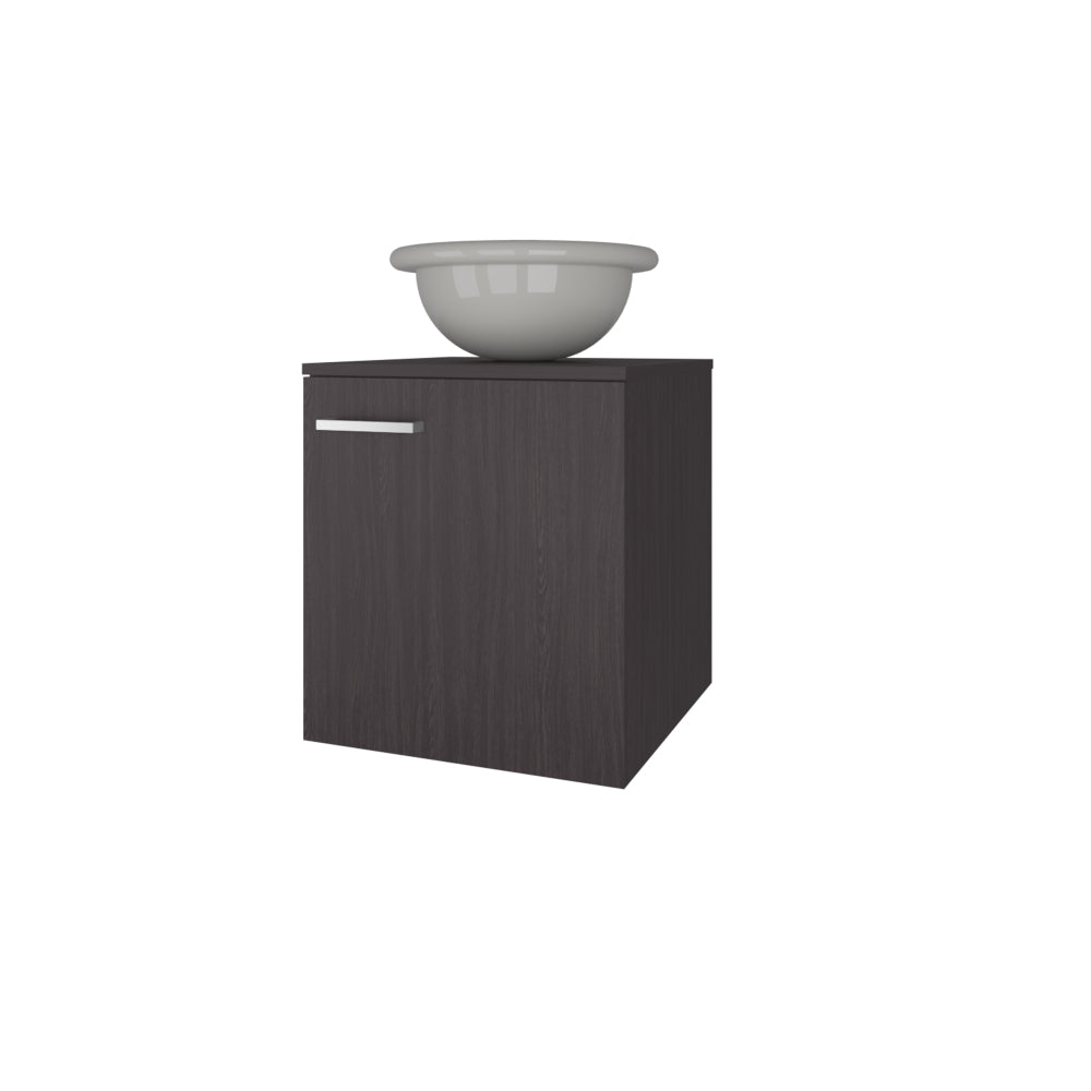 FM FURNITURE Pirtleville Bathroom Vanity with Integrated Sink and Faucet, Wengue