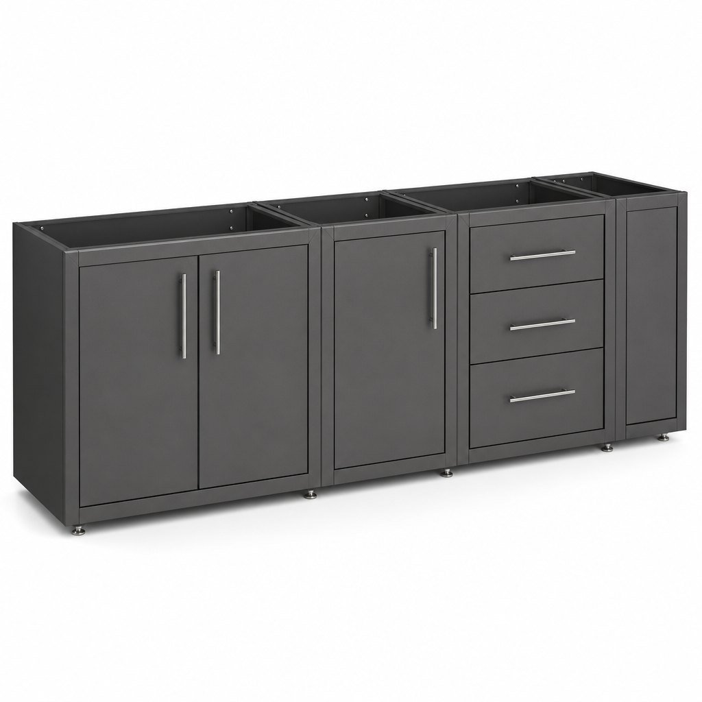 Outdoor Kitchen · Gunmetal Aluminum