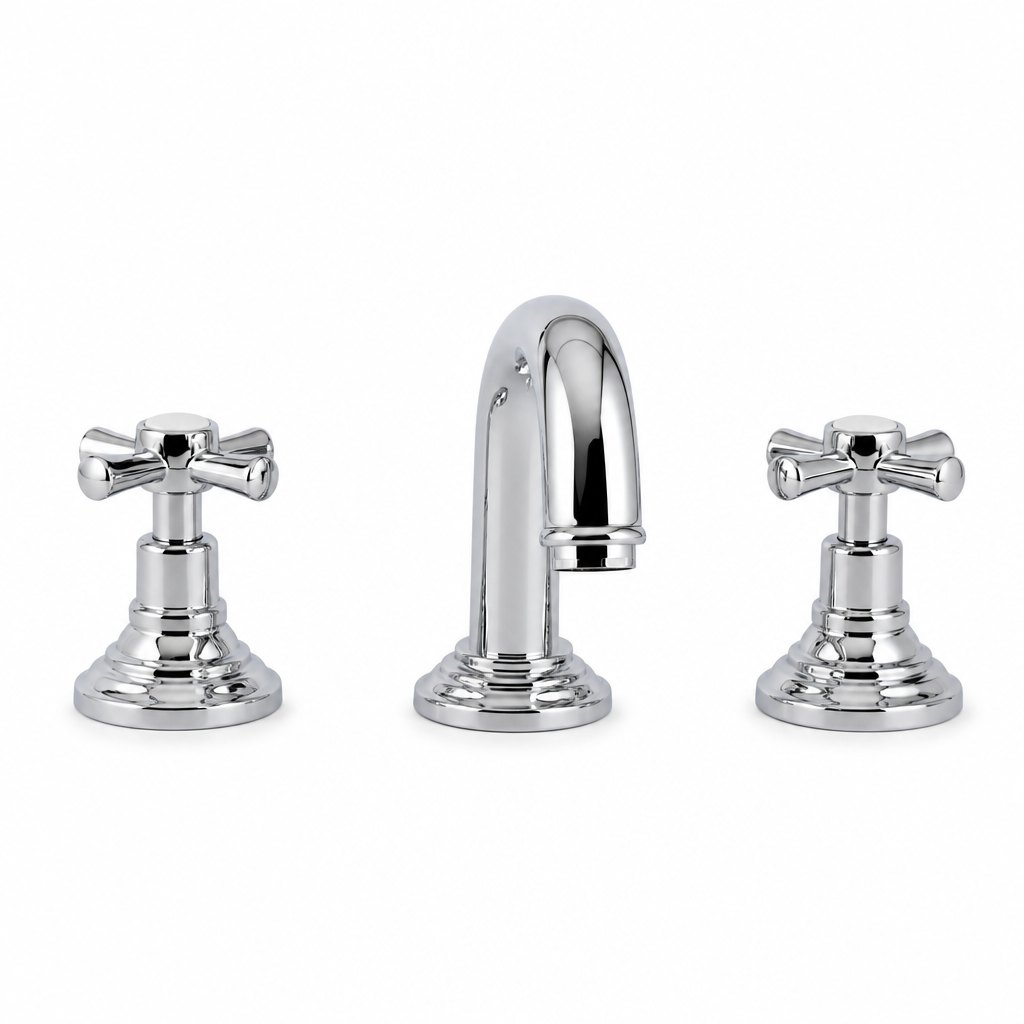 Widespread Basin Tap, 3-Hole Chrome