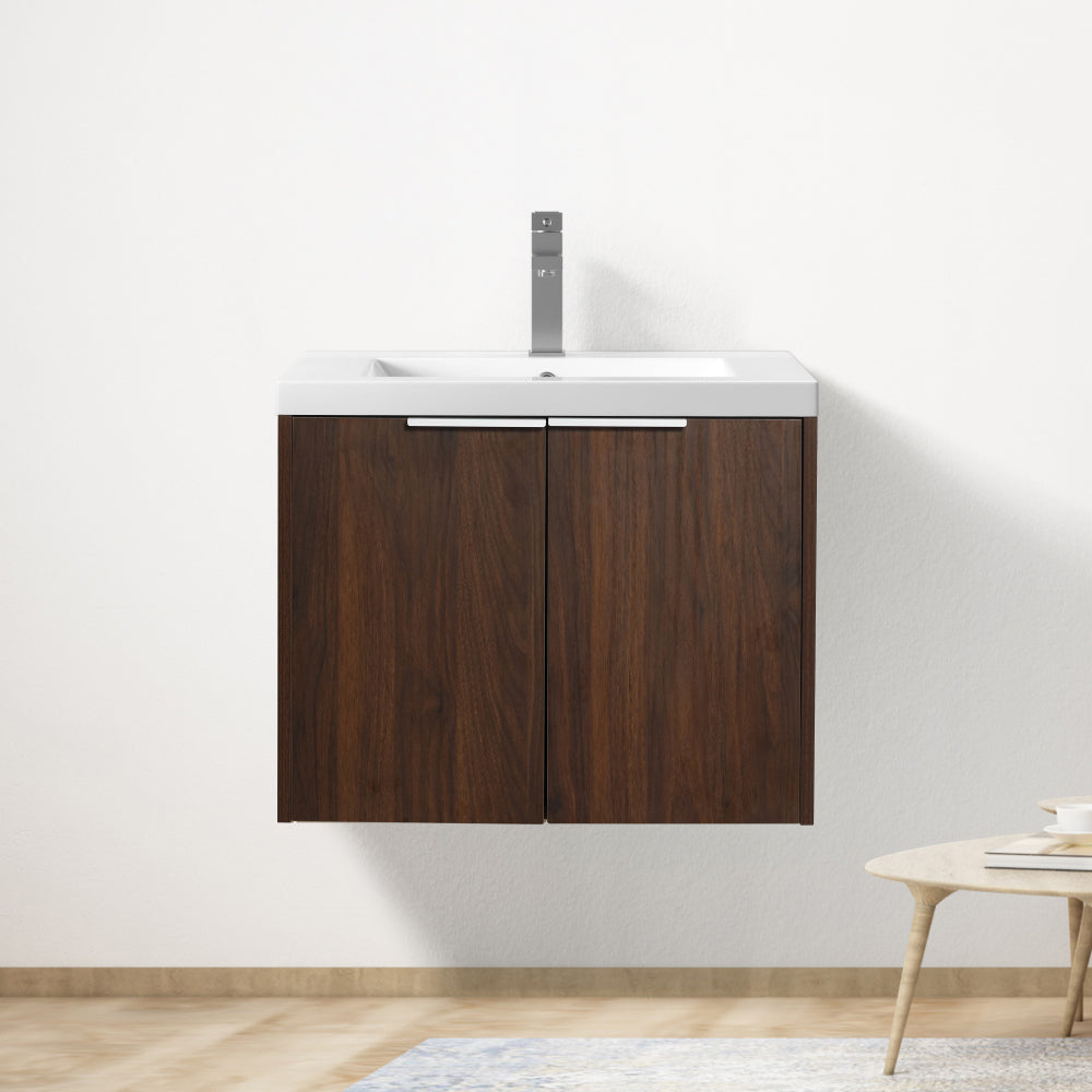 36 Inch Soft Close Doors Bathroom Vanity With Sink, A Small Storage Shelves, 24" and 12" Combination Cabinet,(KD-Packing)