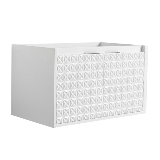 30 Inch Soft Close Doors Bathroom Vanity, For Small Bathroom (Excluding Sink)