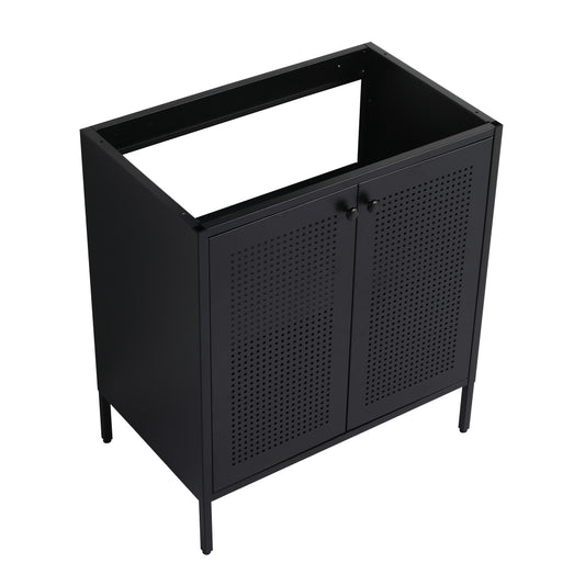 30 Inch Freestanding Bathroom Vanity (Excluding Top Sink)-BVB05730BK-1