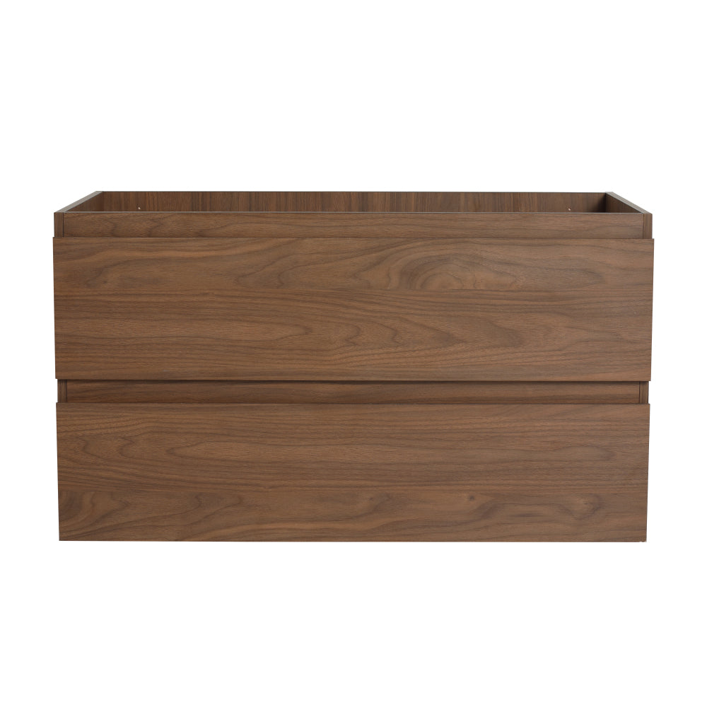 Melamine cabinet 36" Wall-Mounted Bathroom Vanity (Only the Cabinet Body)-BVB01936BNO-2