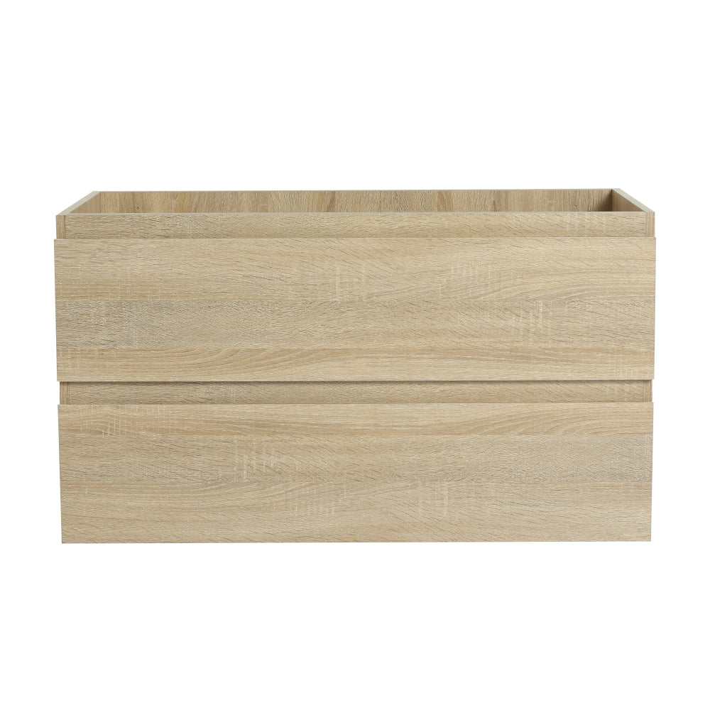 Melamine cabinet 36" Wall-Mounted Bathroom Vanity (Only the Cabinet Body)-BVB01936BNO-2