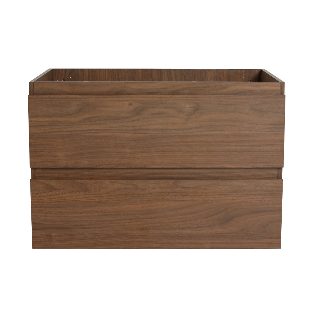 Melamine cabinet 36" Wall-Mounted Bathroom Vanity (Only the Cabinet Body)-BVB01936BNO-2