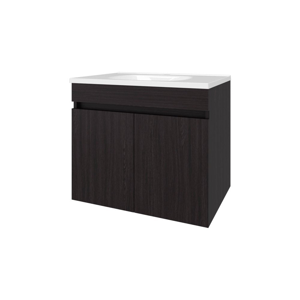 Wengue Vanity with 2 Doors