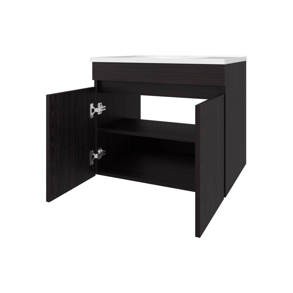 Wengue Vanity with 2 Doors