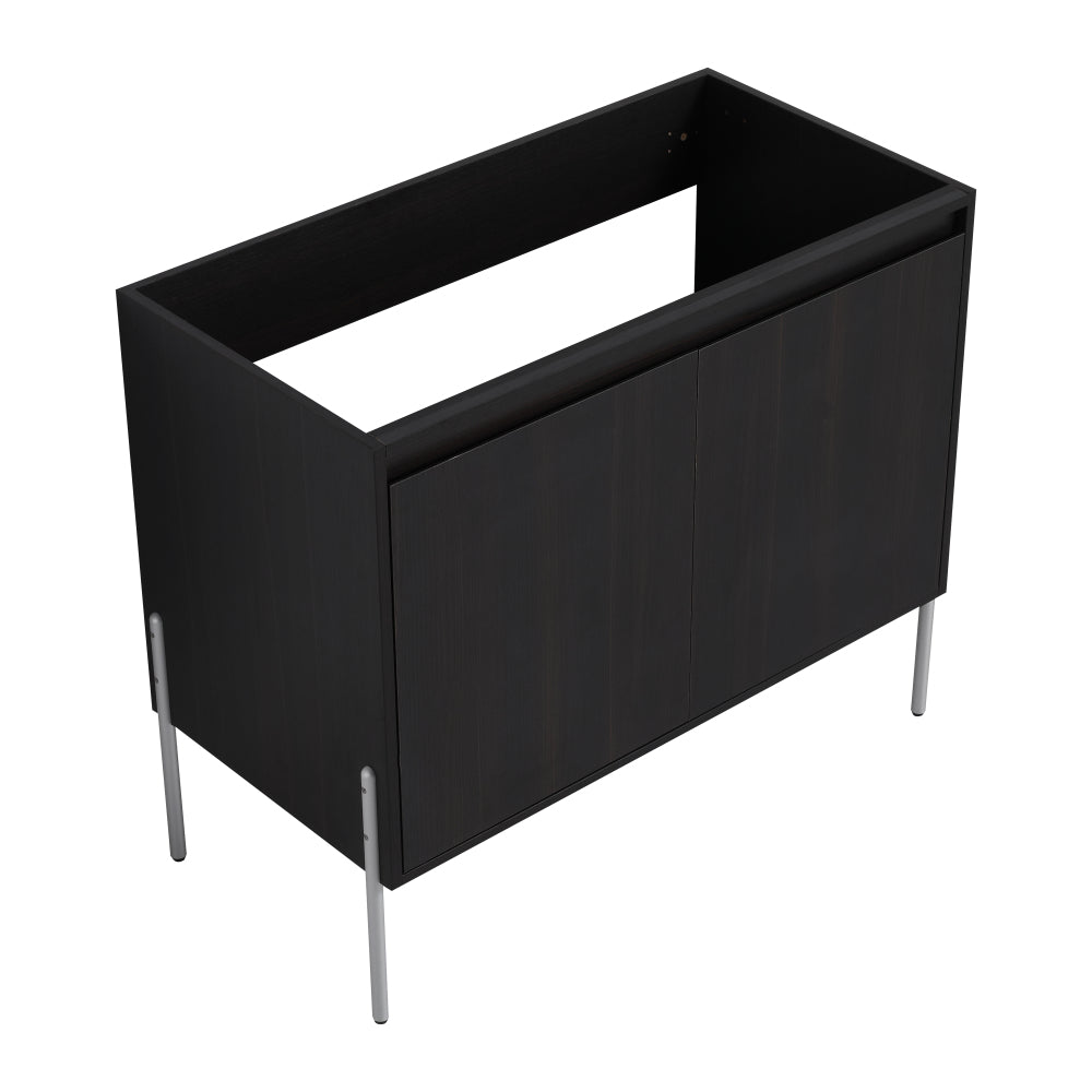 60" Freestanding Bathroom Vanity, Storage Cabinet with Soft Closed Doors (KD-Package)-Excluding Sink
