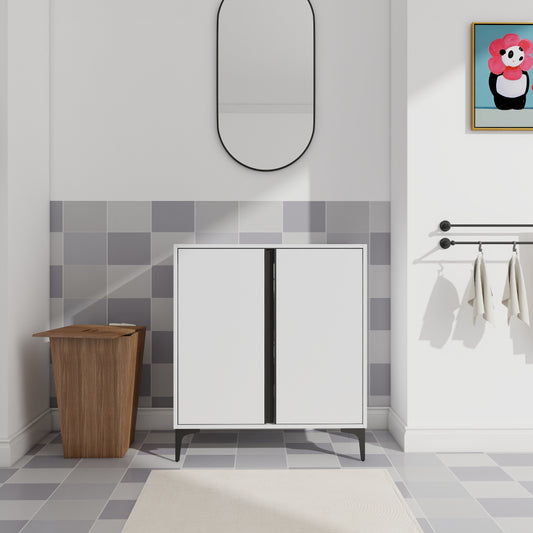 Soft Close Doors Bathroom Vanity,30 Inch  For Small Bathroom (Only Vanity ,NO Sink)