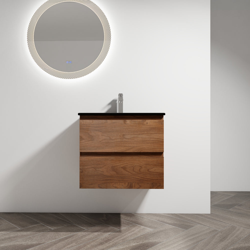 Melamine cabinet 36" Wall-Mounted Bathroom Vanity (Only the Cabinet Body)-BVB01936BNO-2
