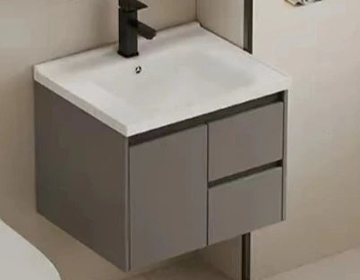 aluminum Top quality new custom bathroom cabinet modern bathroom furniture European bathroom vanity with sink