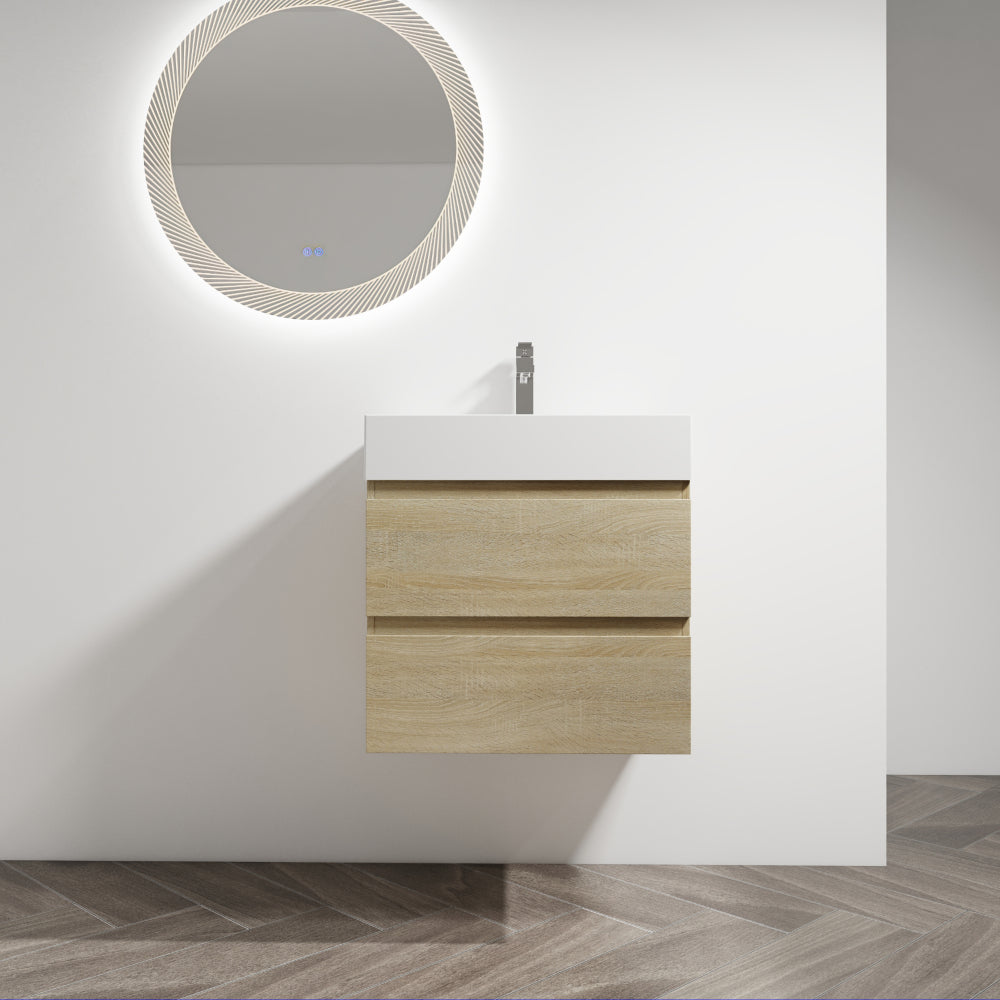 Melamine cabinet 36" Wall-Mounted Bathroom Vanity (Only the Cabinet Body)-BVB01936BNO-2