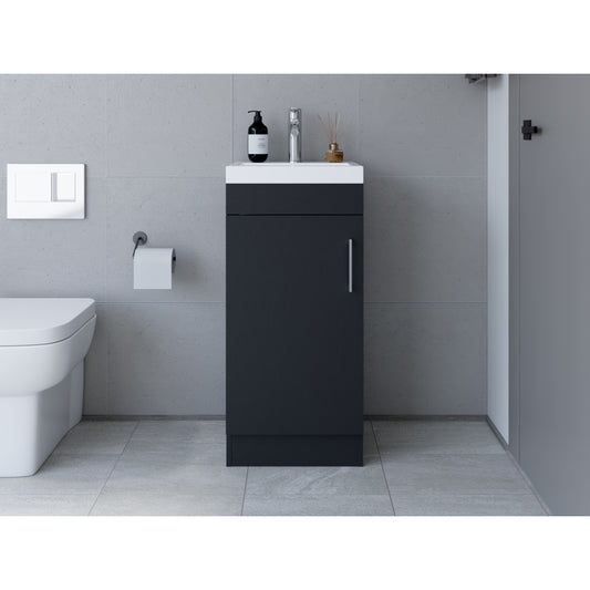 Bathroom Vanity Sink Jozz, Bathroom, Black