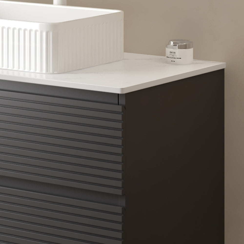 VEDO/VENO 30" Wall Mounted Plywood Cabinet without basin, Gray